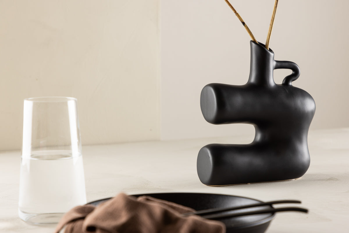 Dity Vaser 19 x 18 x 7 Svart