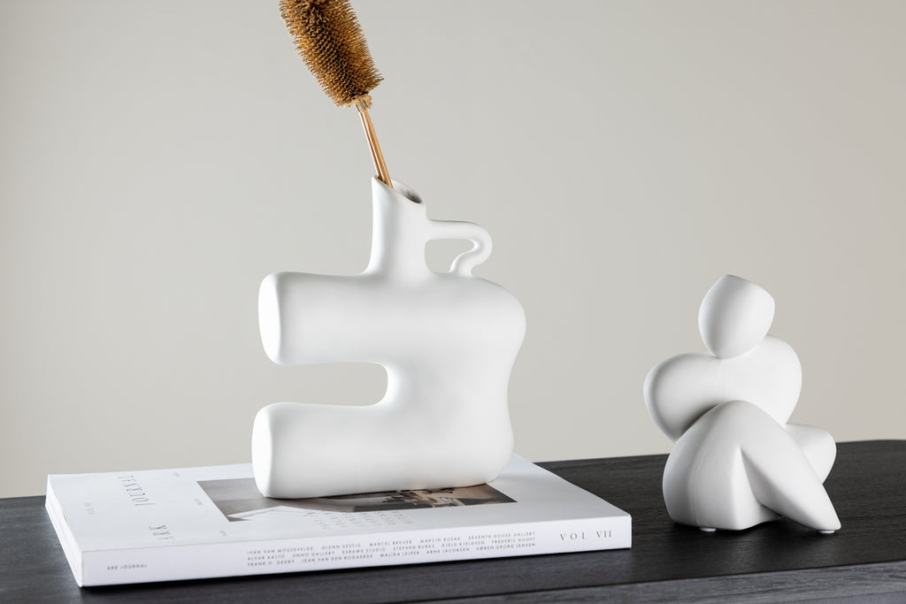 Dity Vaser 19 x 18 x 7 Vit