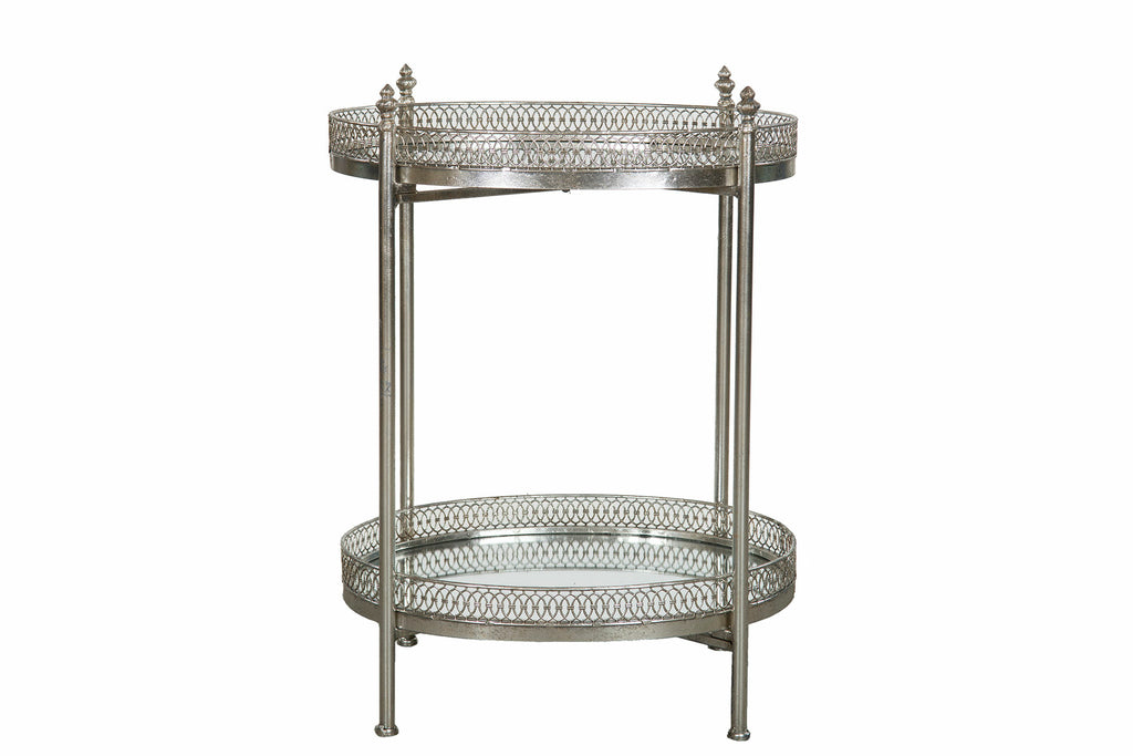 Spegelbord Drink Silver