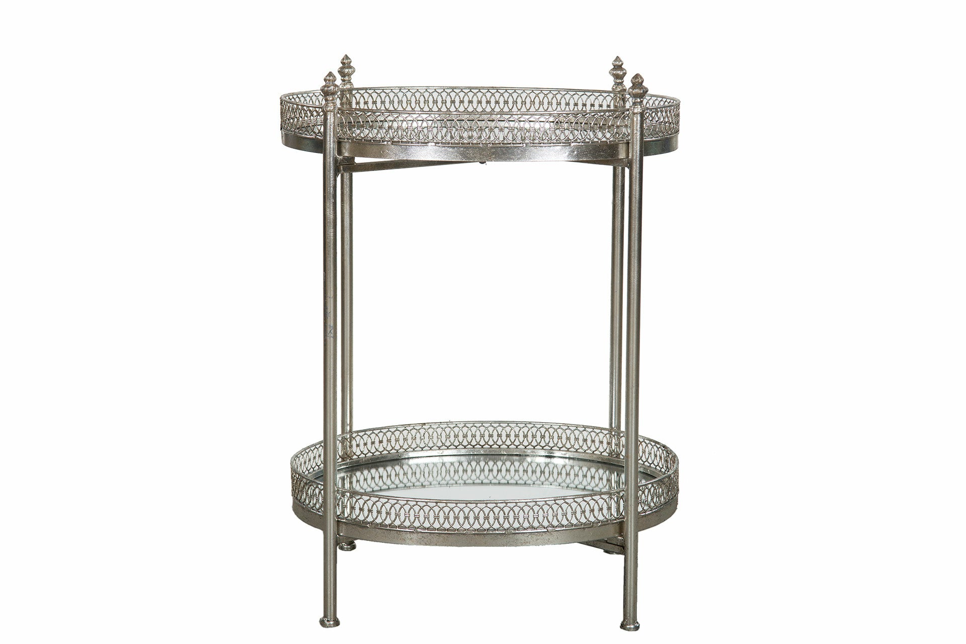 Spegelbord Drink Silver