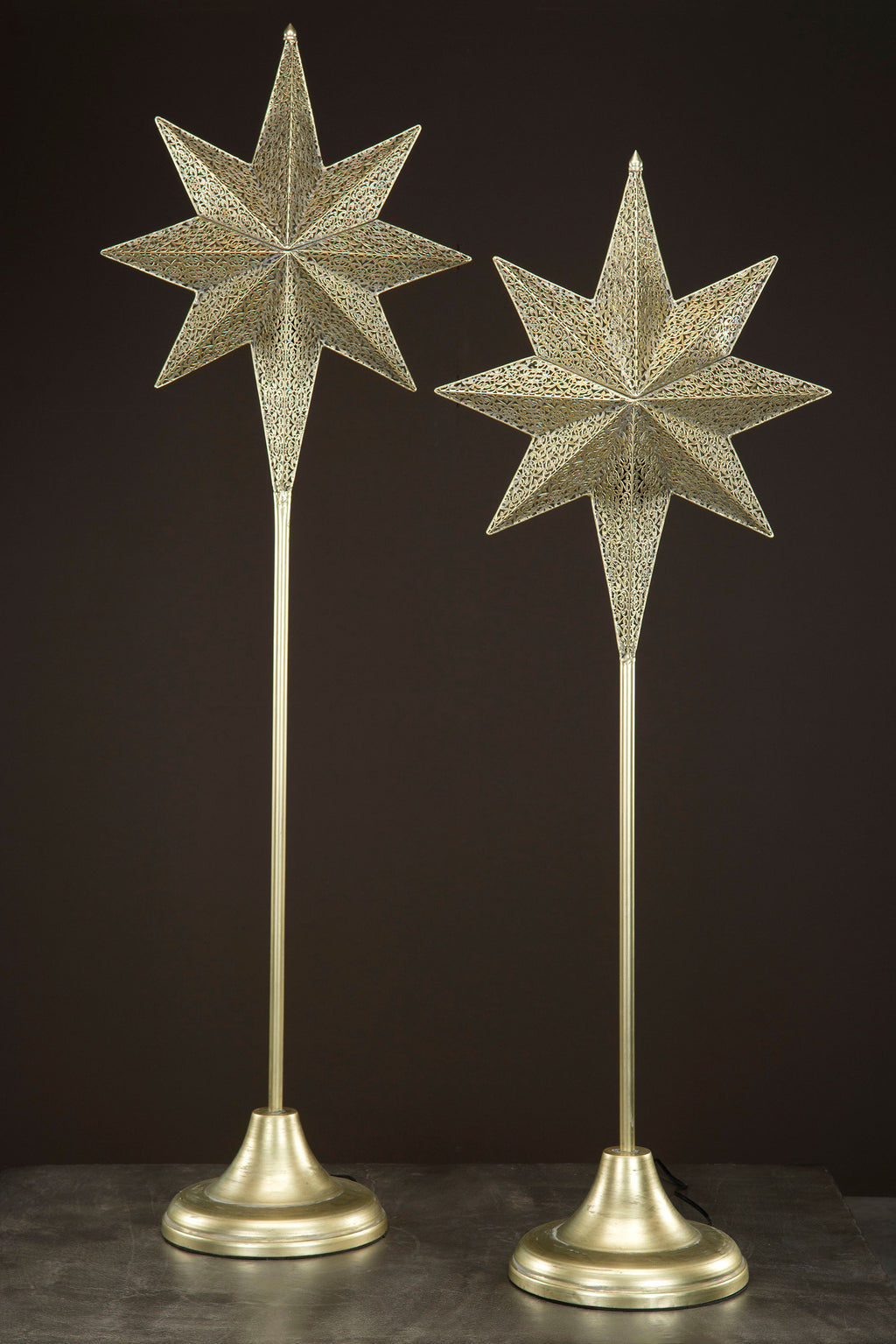 Golvstjärna Mira EL Champagne