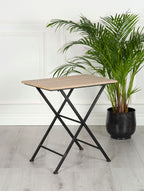 Bord Kvadrat Hopfällbart Bambu