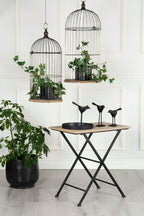 Bord Kvadrat Hopfällbart Bambu