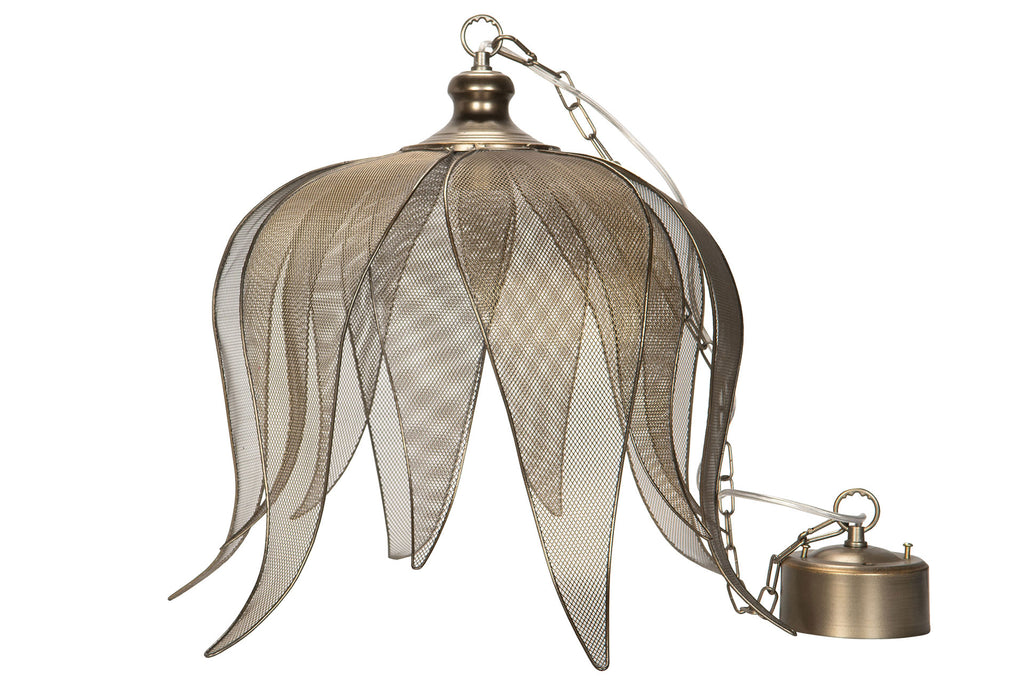 Taklampa Grace Antik Mässing