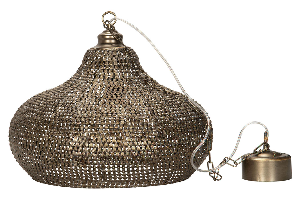 Taklampa Alina Antik Mässing