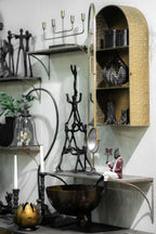 Väggskåp Ariel Mässing