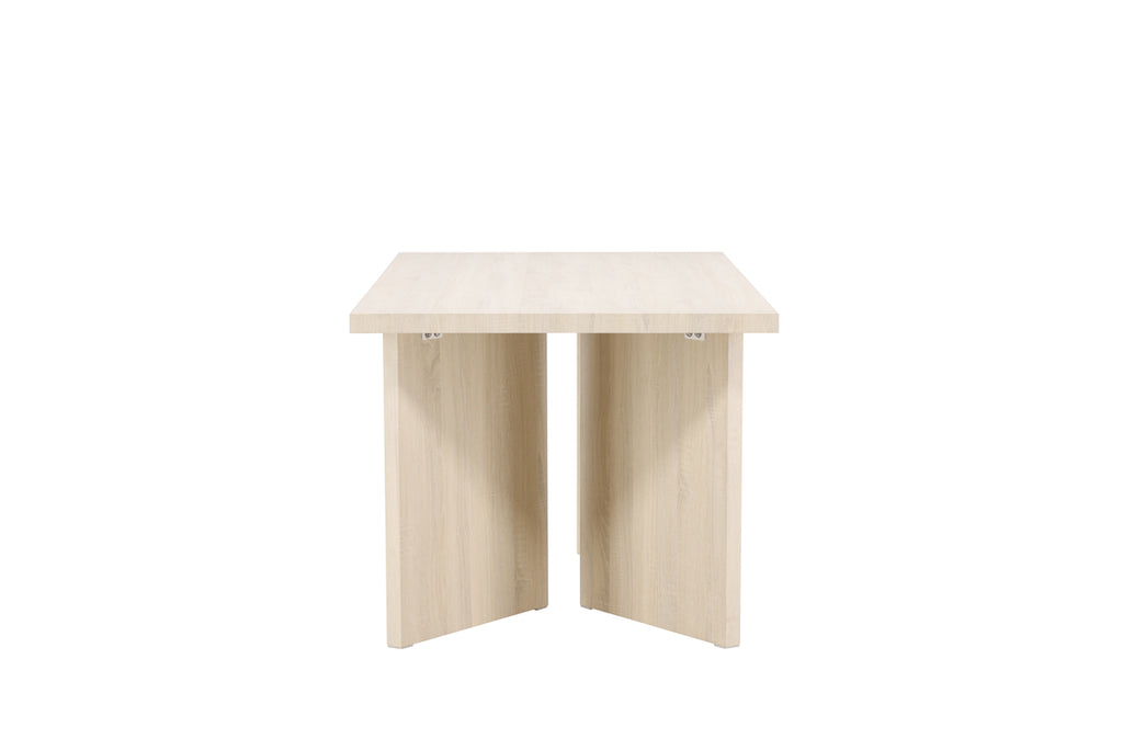 Bassholmen Rektangulära Matbord 180 x 90 Vitputsad