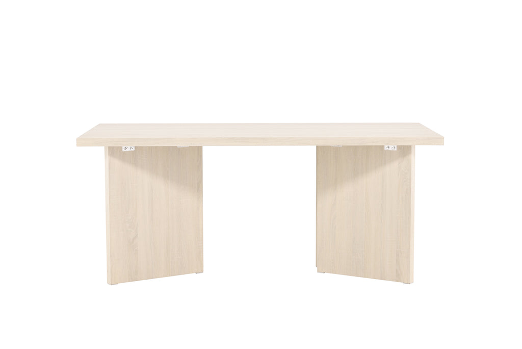 Bassholmen Rektangulära Matbord 180 x 90 Vitputsad