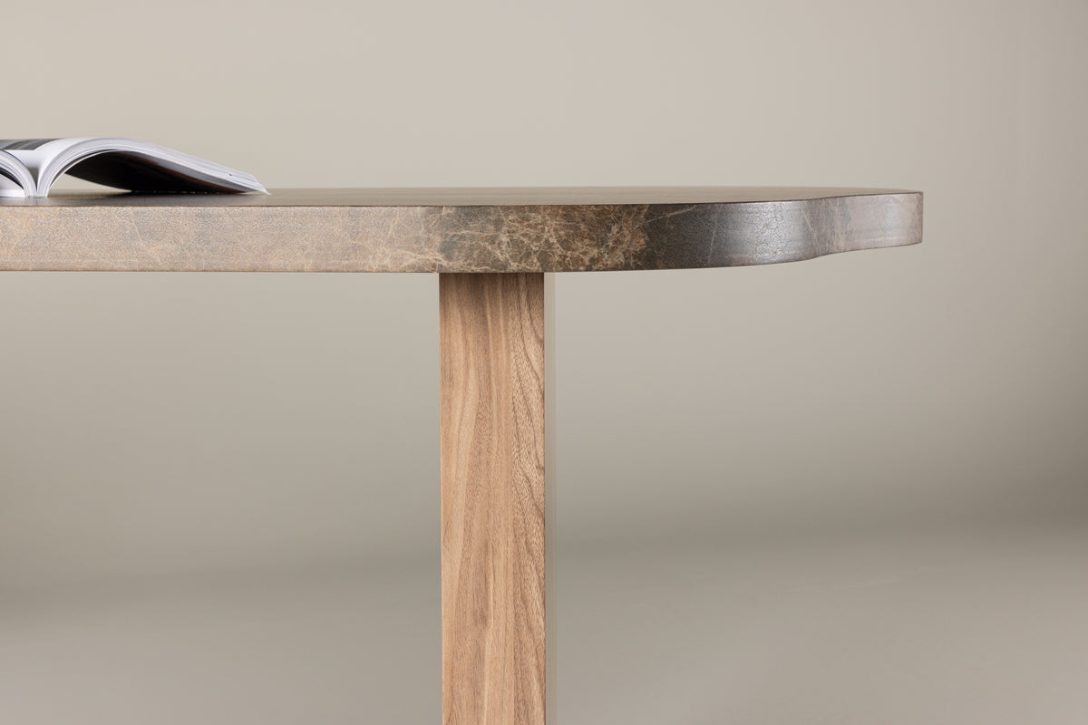 Eleonora Ovala Matbord 230 x 100 Brun