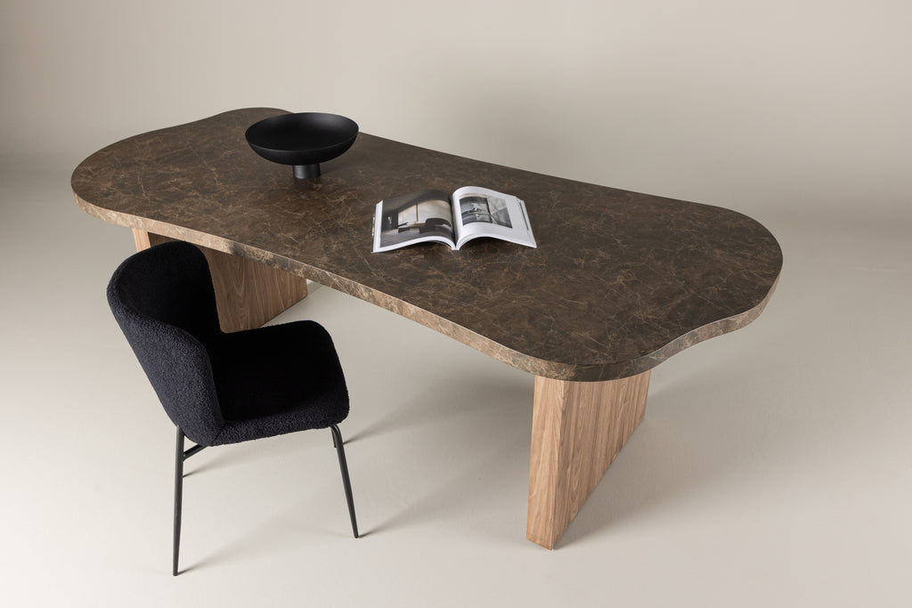 Eleonora Ovala Matbord 230 x 100 Brun