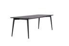 Ellis Rektangulära Matbord 230 x 85 Svart