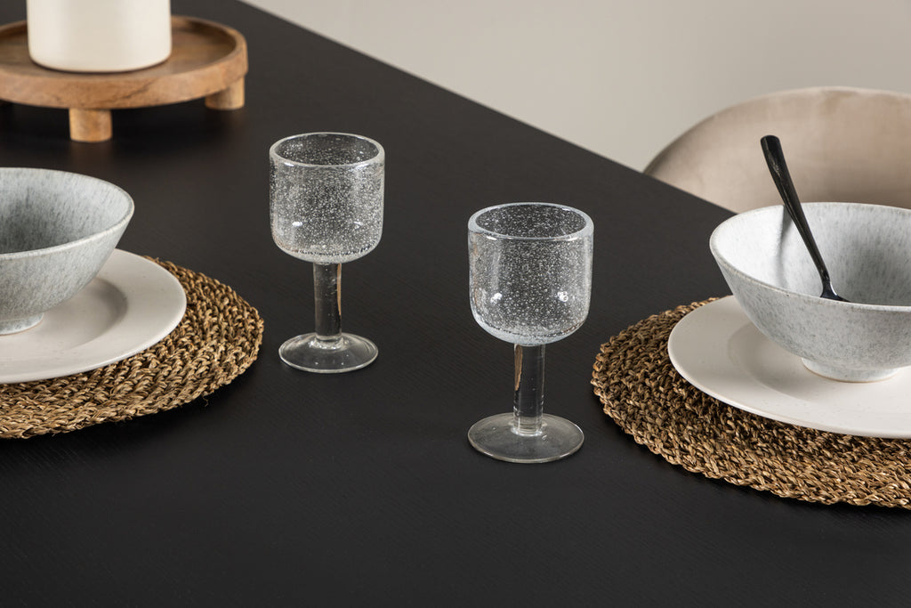 Ellis Rektangulära Matbord 230 x 85 Svart