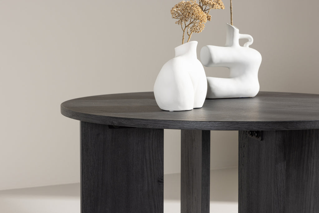 Askerön Soffbord ⌀80 Svart