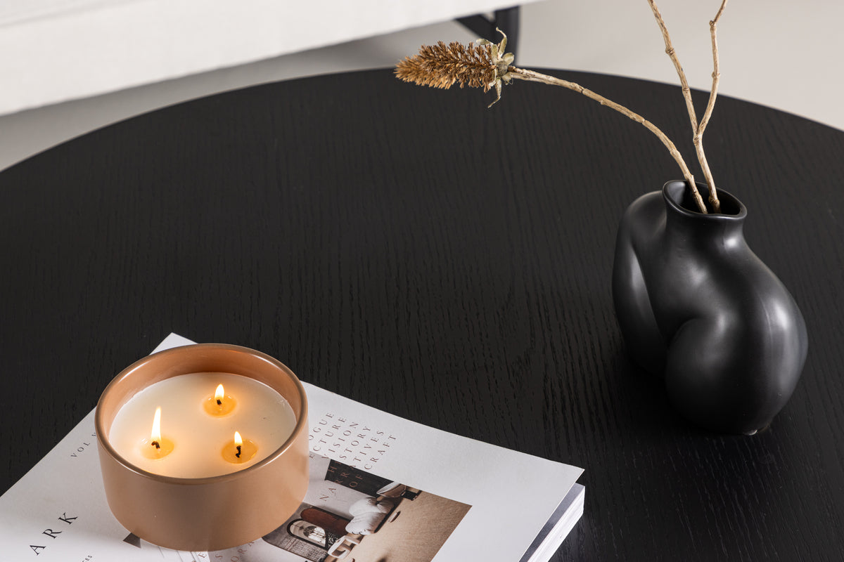 Bootcut Soffbord ⌀100 Svart