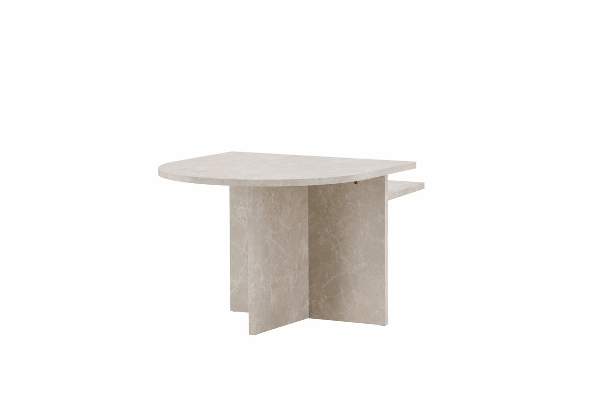 Sala Soffbord Bord 1: 60 cm Bord 2: 40 cm x Bord 1: 60 cm Bord 2: 40 cm Beige