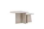 Sala Soffbord Bord 1: 60 cm Bord 2: 40 cm x Bord 1: 60 cm Bord 2: 40 cm Beige