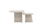 Sala Soffbord Bord 1: 60 cm Bord 2: 40 cm x Bord 1: 60 cm Bord 2: 40 cm Beige
