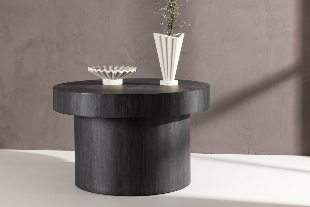 Malung Soffbord ⌀80 Svart