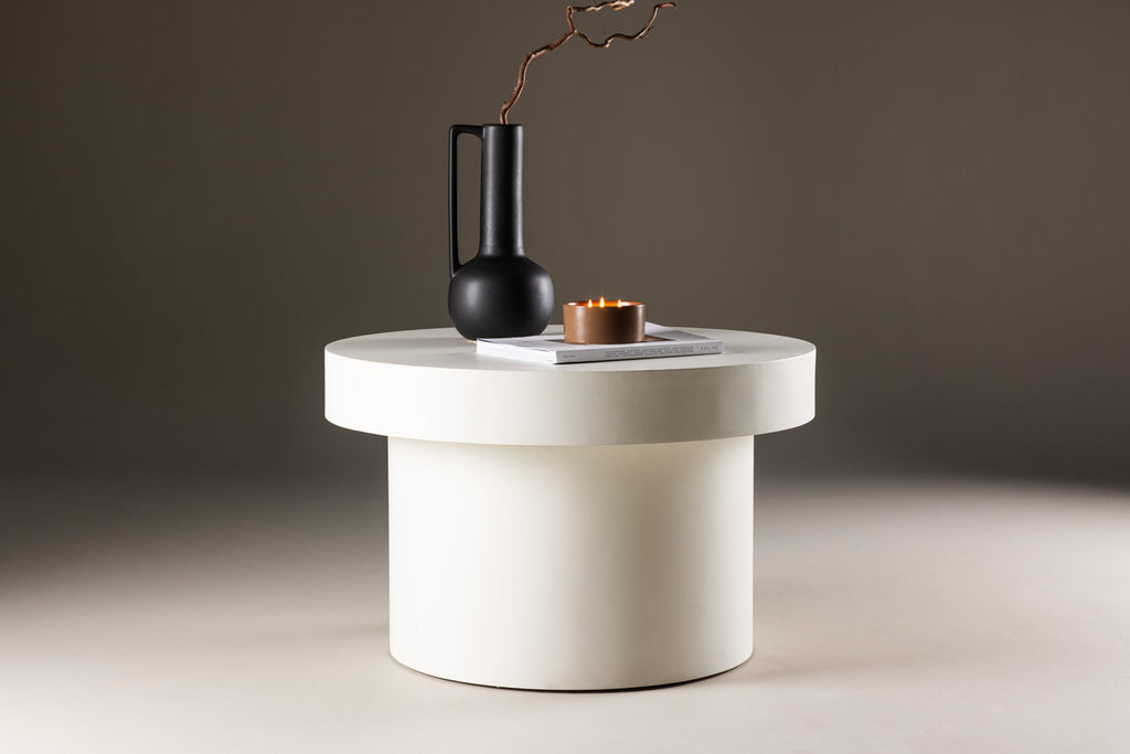 Malung Soffbord ⌀80 Vit