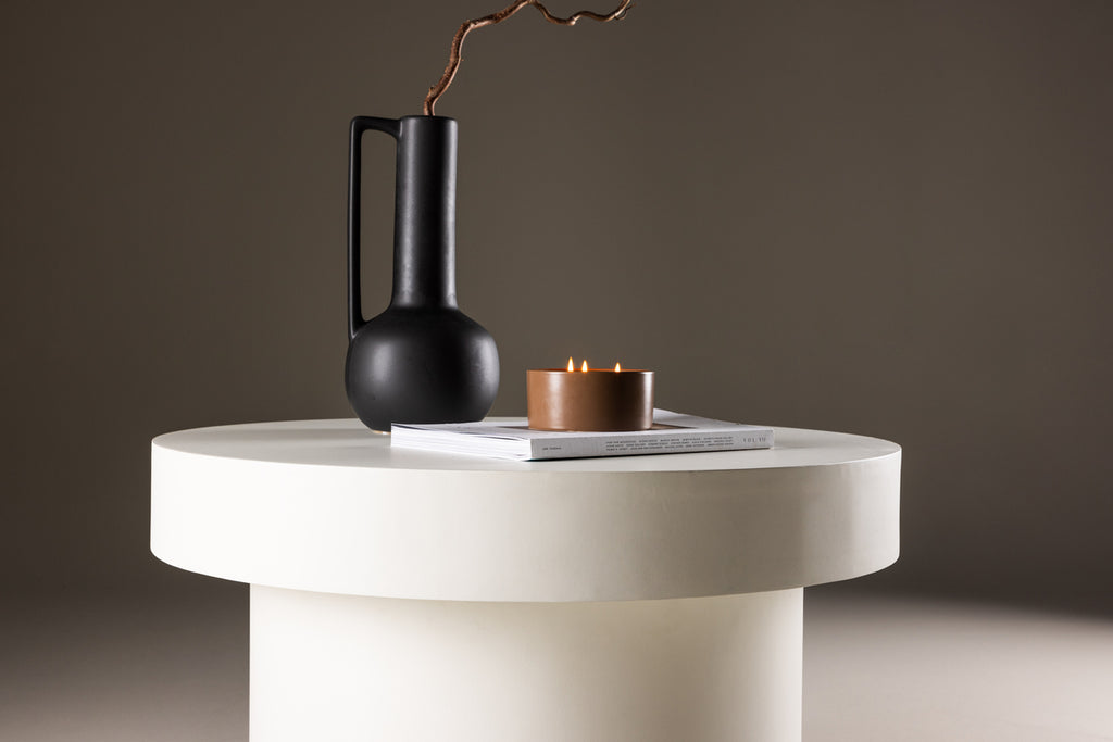 Malung Soffbord ⌀80 Vit