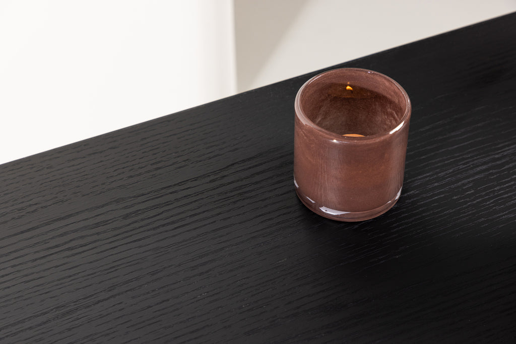 Staal Soffbord Bord 1: 43x100 cm Bord 2: 33x75cm Svart