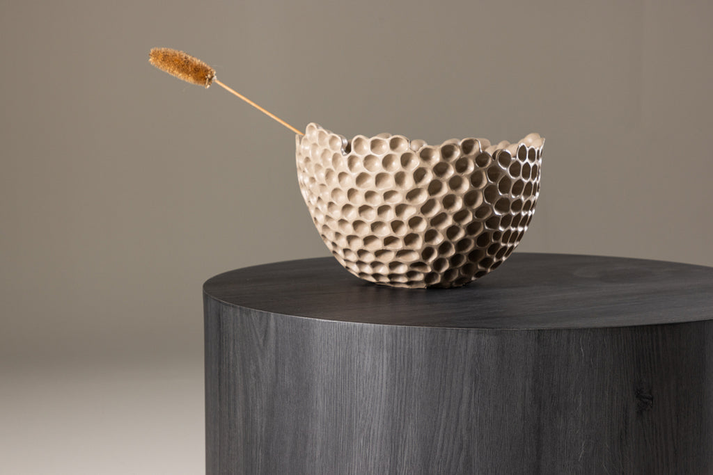 York Soffbord ⌀80 Svart