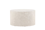 York Soffbord ⌀80 Beige