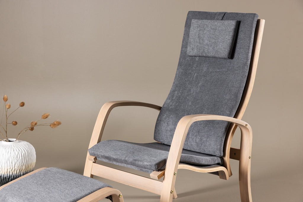 Grötö Loungefåtöljer Mörkgrå