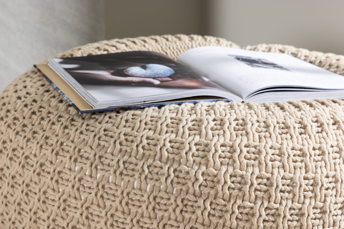 Sam Puff ⌀45 ⌀45 Beige