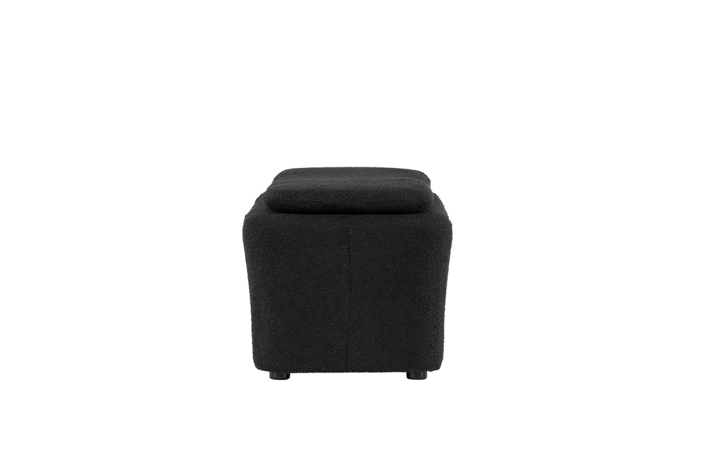 Laurel Ottoman 50 x 45 x 110 Svart