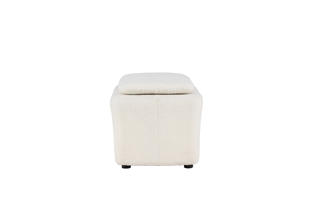 Laurel Ottoman 110 x 51 x 46,5 Vit