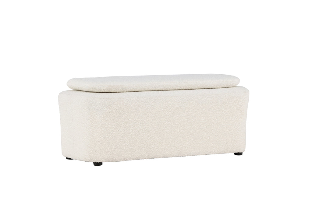Laurel Ottoman 110 x 51 x 46,5 Vit