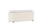 Laurel Ottoman 110 x 51 x 46,5 Vit