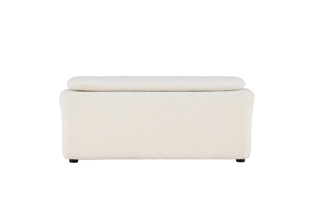 Laurel Ottoman 110 x 51 x 46,5 Vit