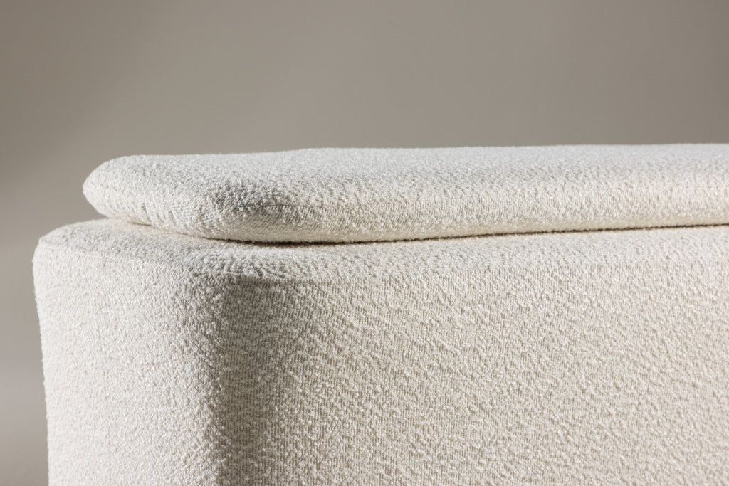 Laurel Ottoman 110 x 51 x 46,5 Vit