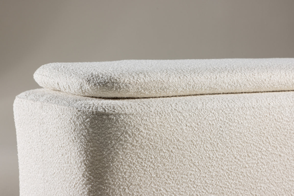 Laurel Ottoman 110 x 51 x 46,5 Vit