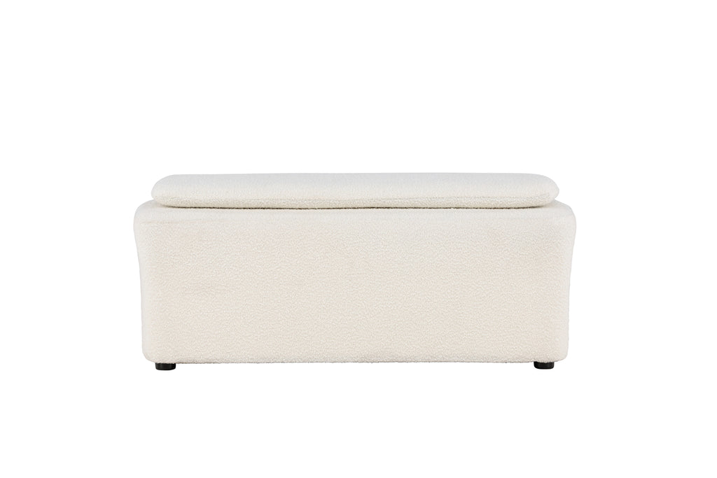 Laurel Ottoman 110 x 51 x 46,5 Vit