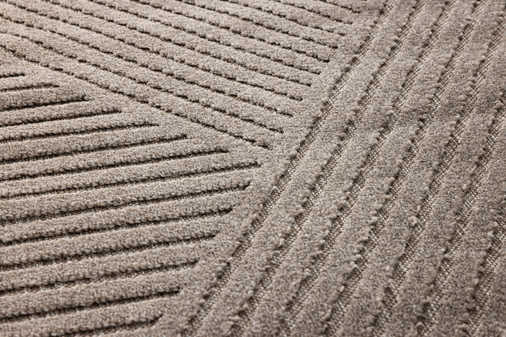 Aron Rektangulära Mattor 290 x 200 Brun