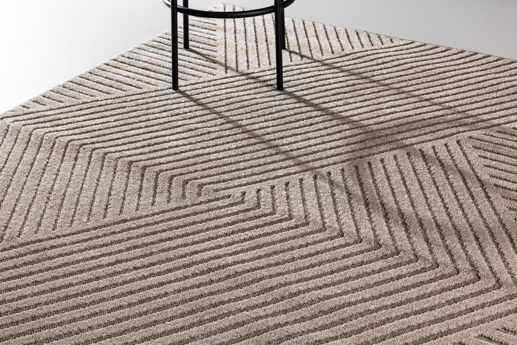 Aron Rektangulära Mattor 290 x 200 Brun