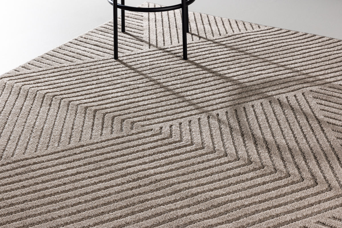 Aron Rektangulära Mattor 290 x 200 Brun