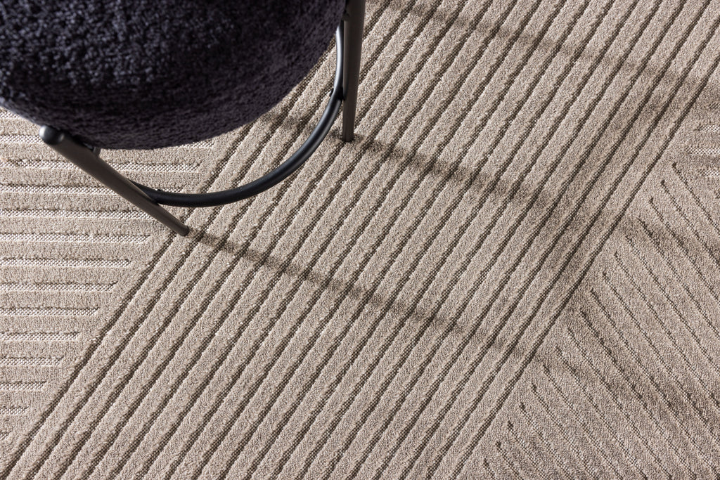 Aron Rektangulära Mattor 340 x 240 Brun