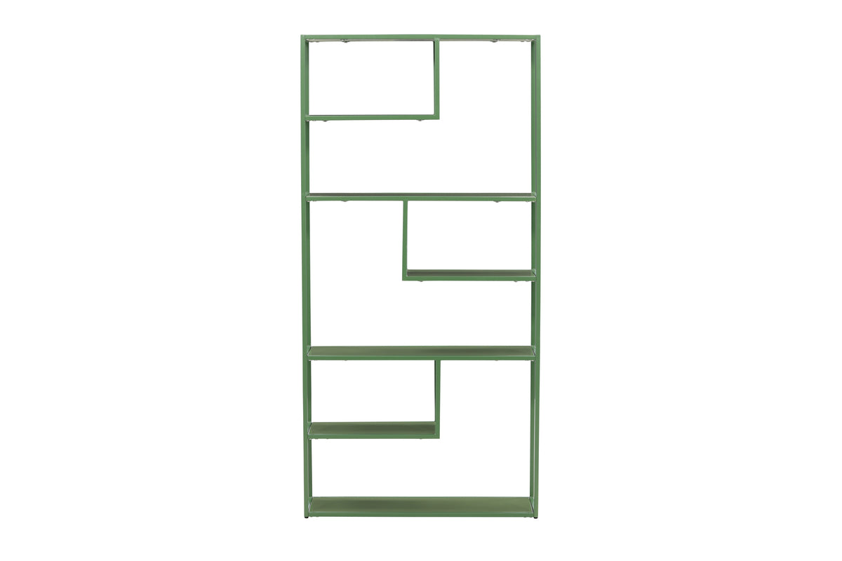 Staal Hyllor 80 x 26 x 164 Grön