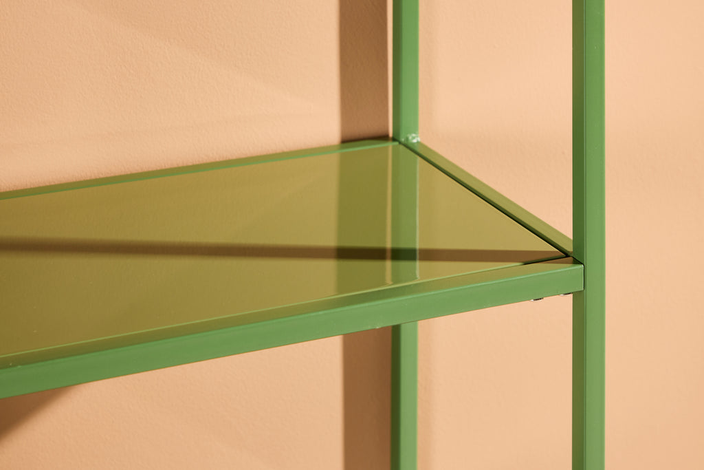 Staal Hyllor 80 x 26 x 164 Grön