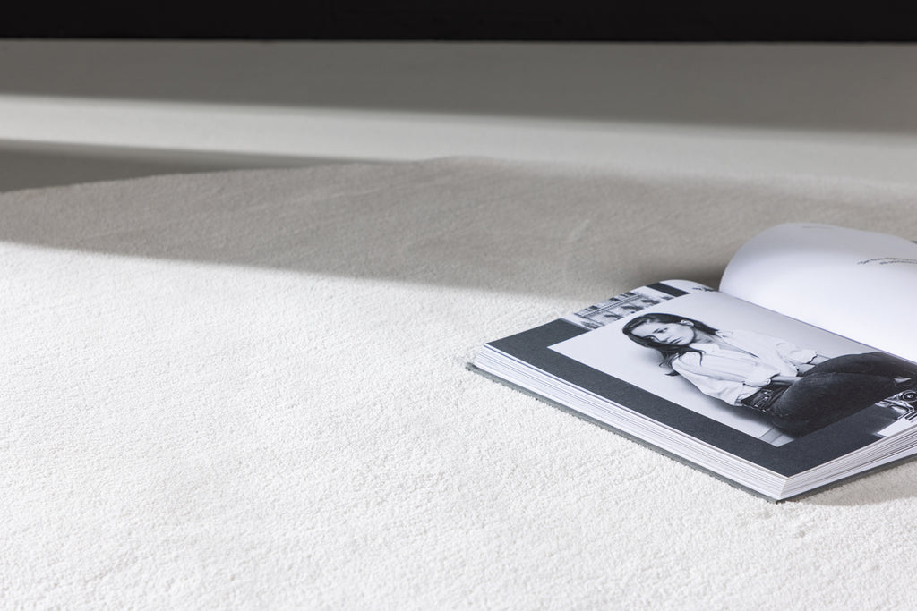 Nixie Runda Mattor ⌀200 Vit