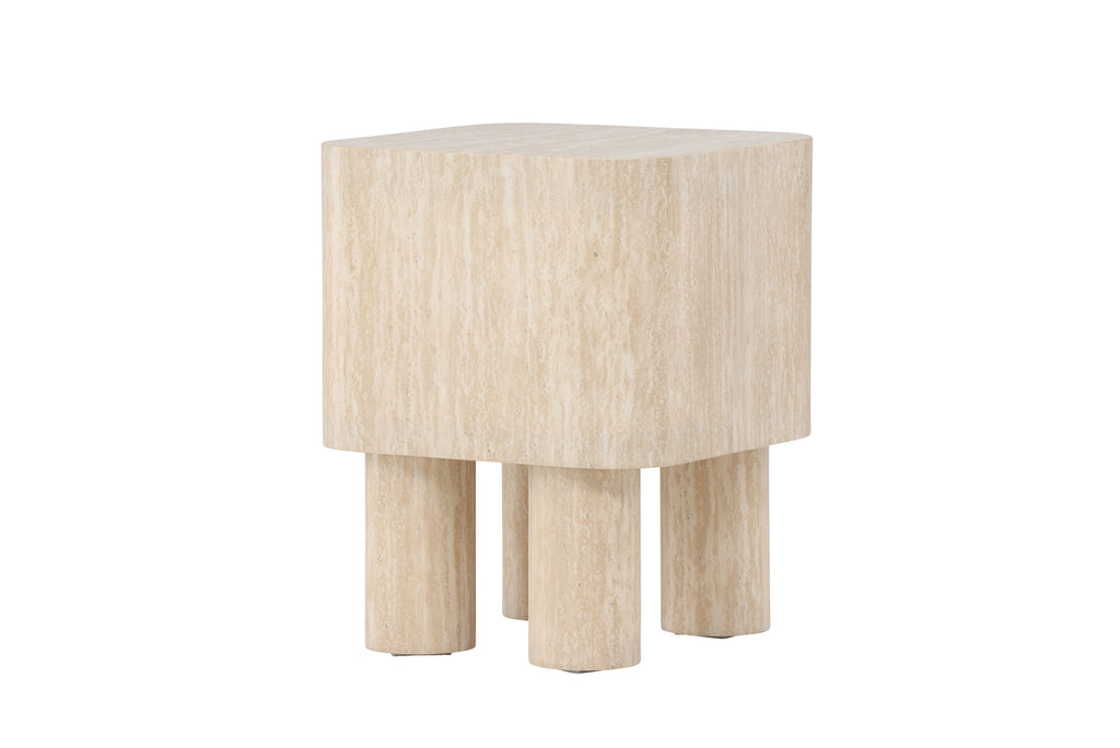 Klirou Sidobord 40 x 40 Beige