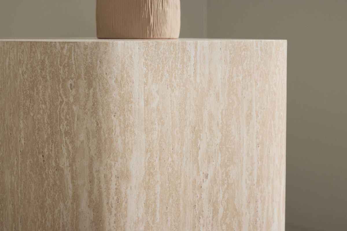 Klirou Sidobord 40 x 40 Beige