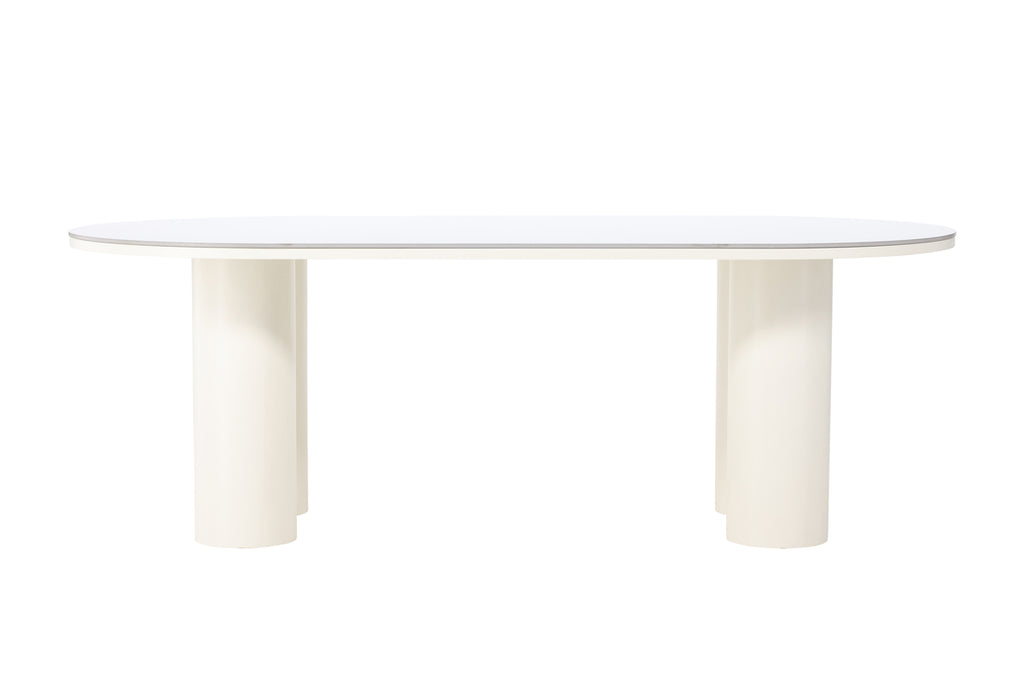 Havstenssund Rektangulära Matbord 220 x 110 Vit