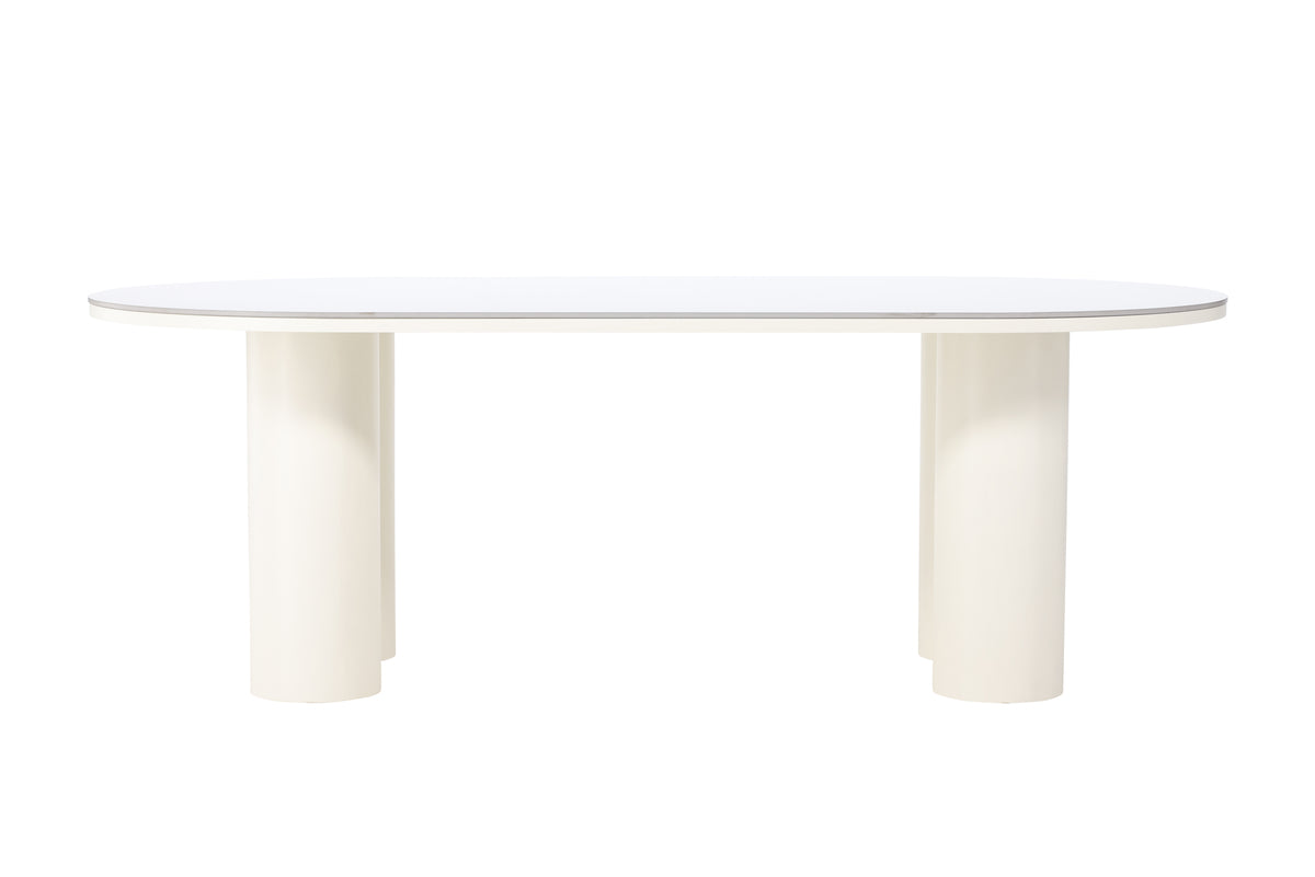 Havstenssund Rektangulära Matbord 220 x 110 Vit