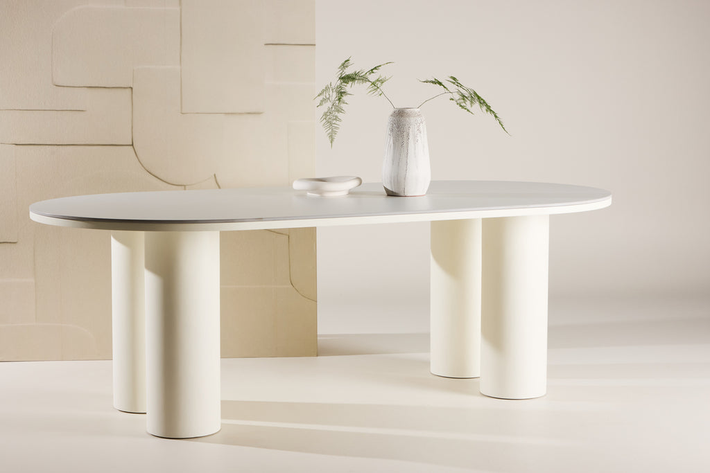 Havstenssund Rektangulära Matbord 220 x 110 Vit