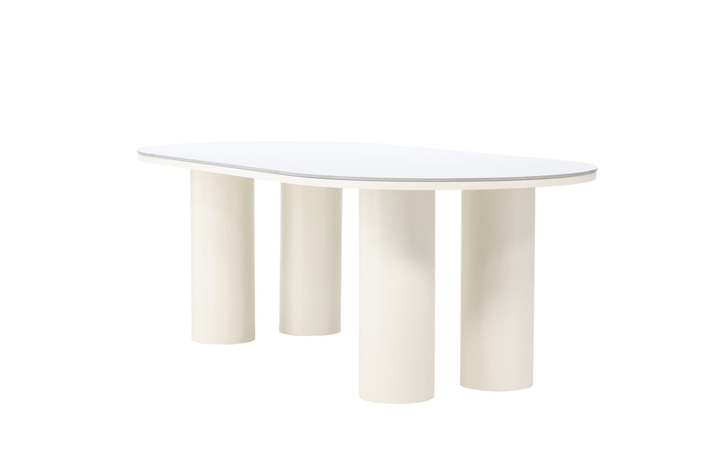 Havstenssund Rektangulära Matbord 220 x 110 Vit